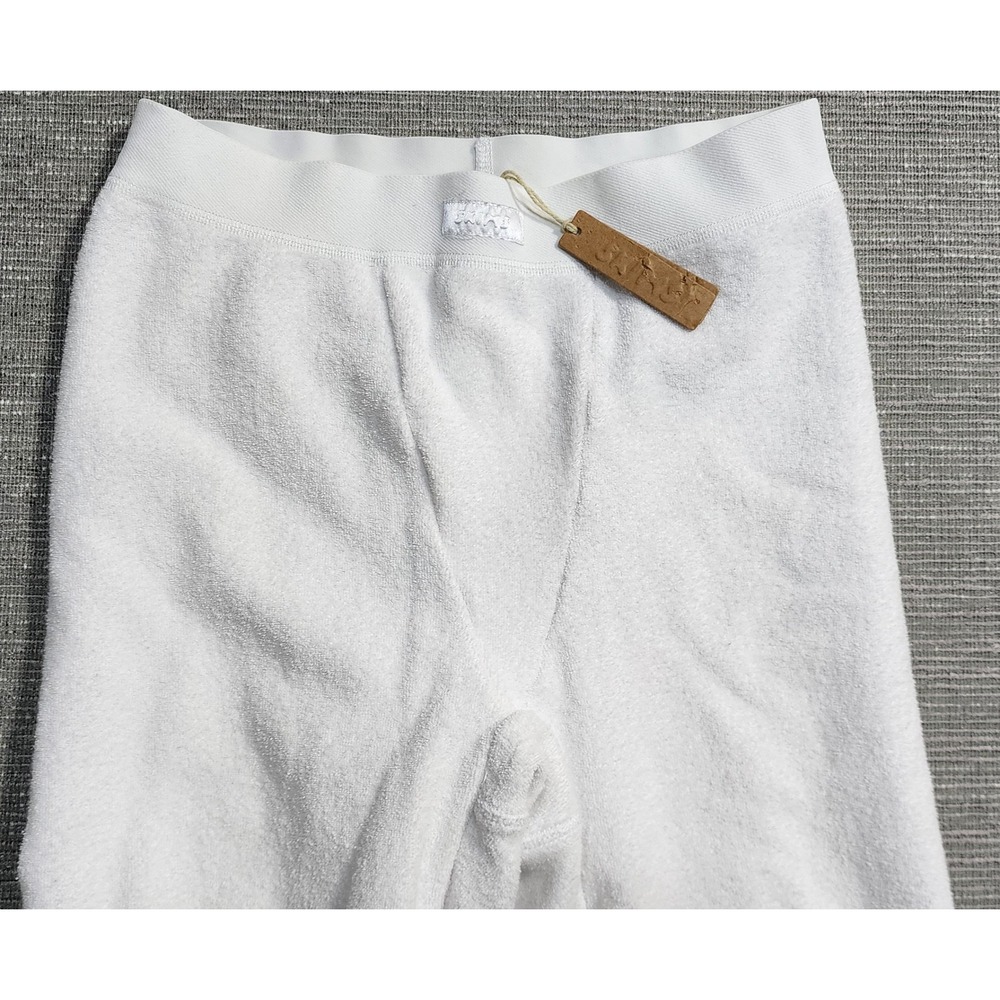 SKIMS Terry Legging Marble White Cotton Blend Loungewear Pants Medium - Picture 8 of 13